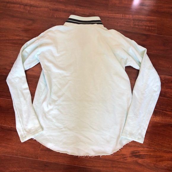 VS PINK Mint Green Pullover Size M - Picture 7 of 9